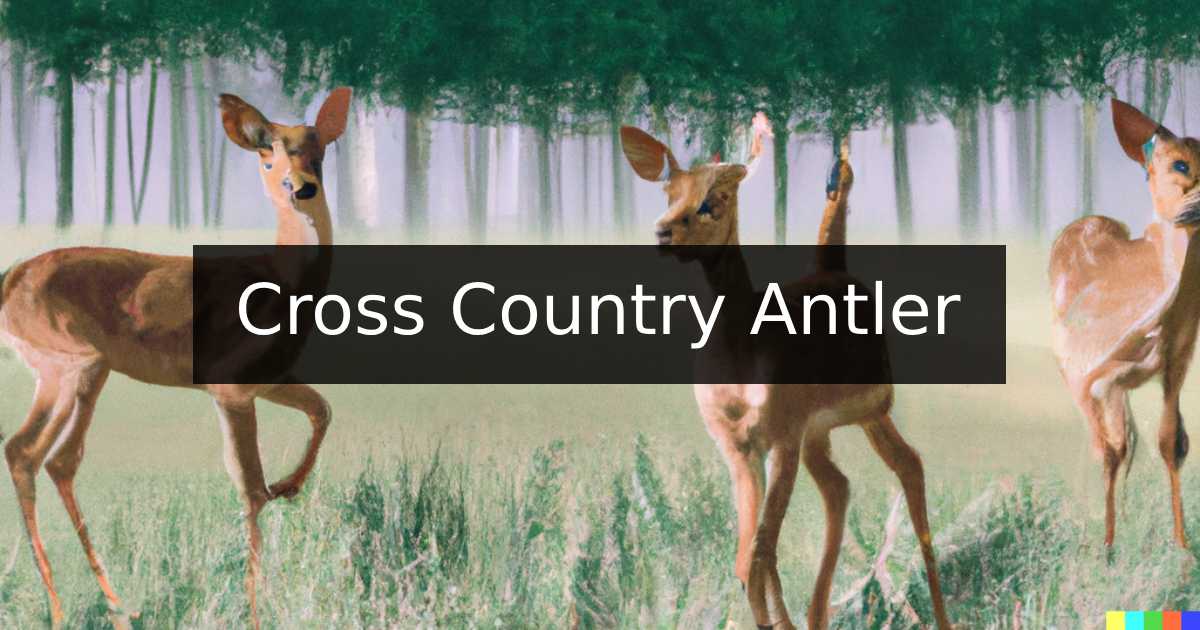 Thumbnail image for Cross Country Antler