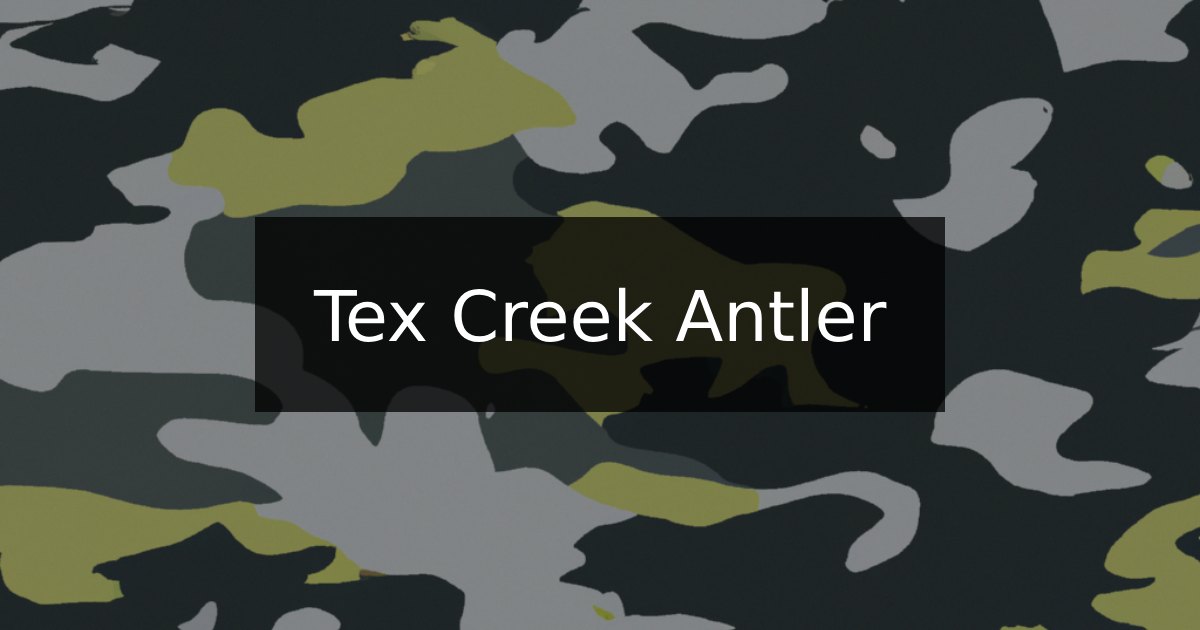 A thumbnail image for Tex Creek Antler